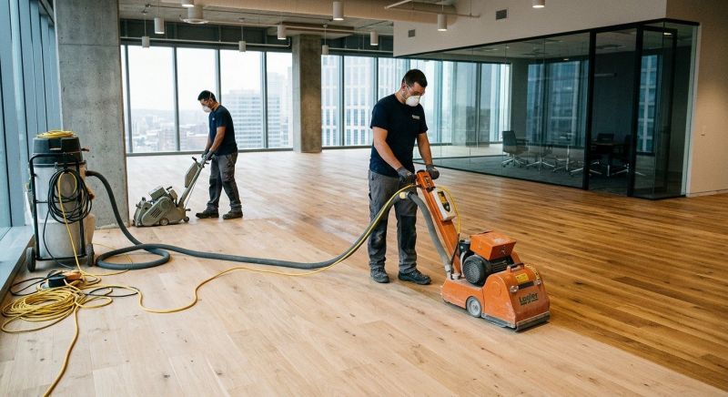 Commercial Hardwood Service in Dayton, OH