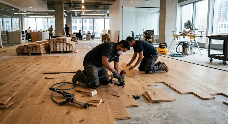 Commercial Hardwood Service in Jamestown, OH