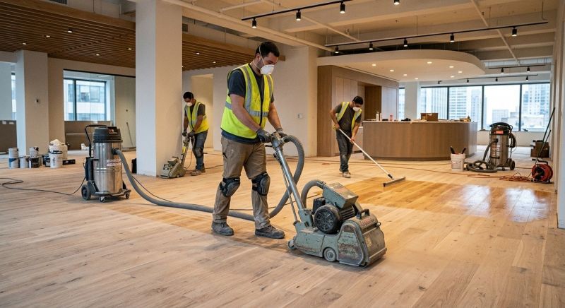Commercial Hardwood Service in London, OH