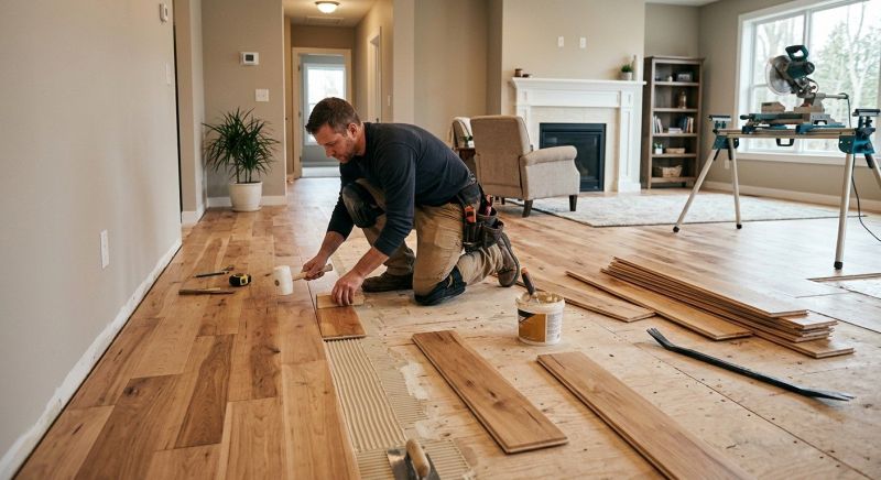 Engineered Wood Installation in Springfield, OH