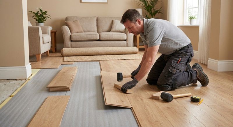 Laminate Floor Installation in Springfield, OH