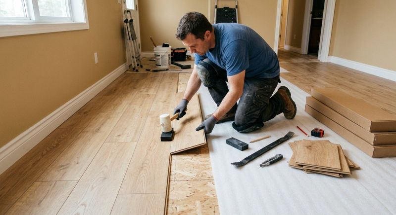 Laminate Floor Installation in Urbana, OH