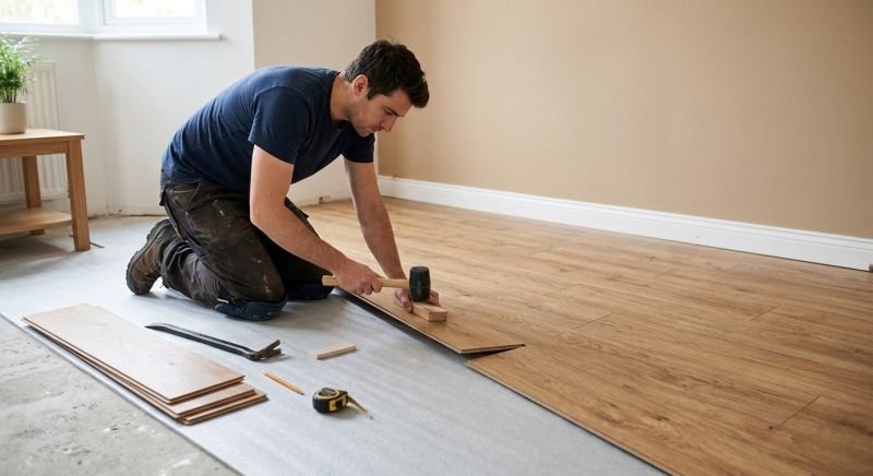 Laminate Floor Installation in Yellow Springs, OH