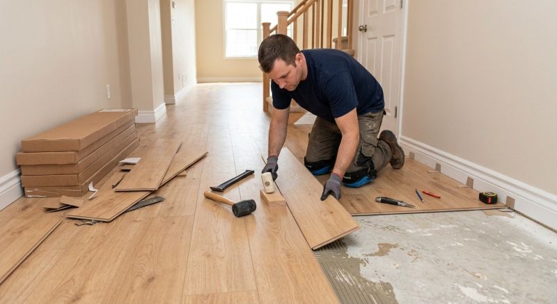 Laminate Floor Replacement in Springfield, OH