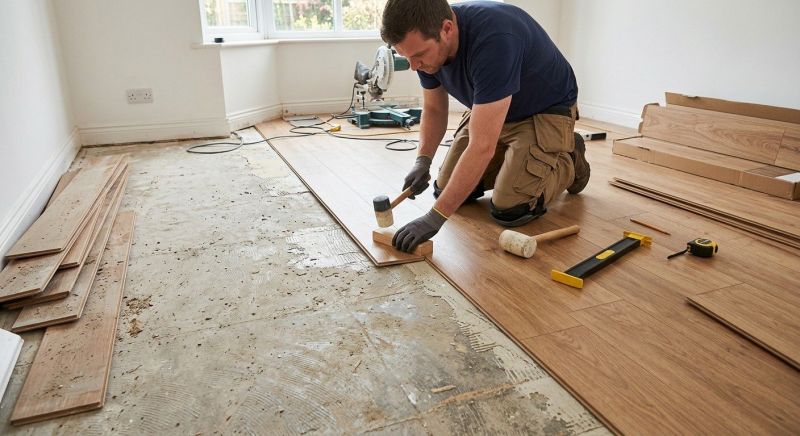 Laminate Floor Replacement in West Liberty, OH