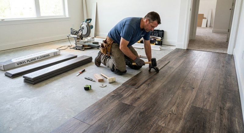 Linoleum Floor Installation in Dayton, OH