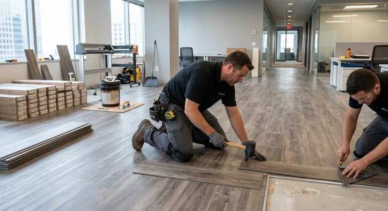 Linoleum Floor Installation in South Solon, OH