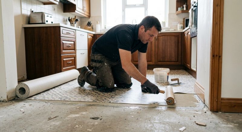 Linoleum Floor Installation in Vandalia, OH