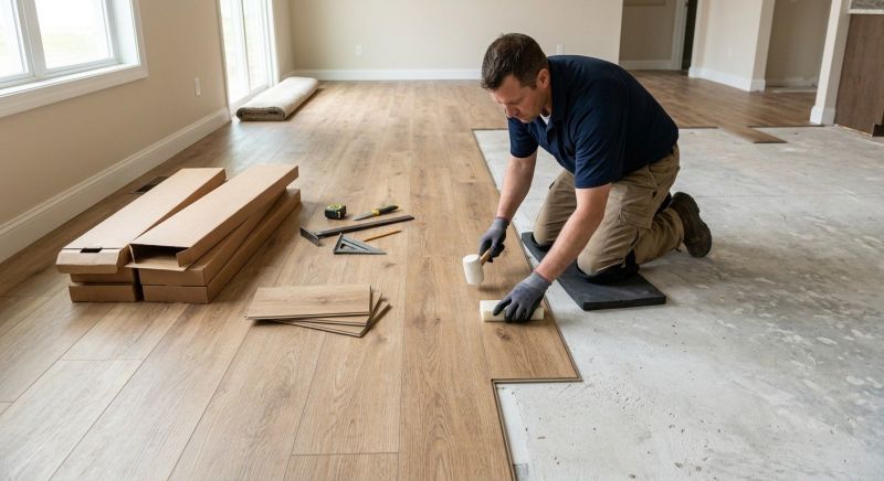 Lvt Flooring Installation in Medway, OH