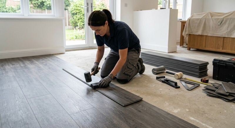 Lvt Flooring Installation in West Liberty, OH