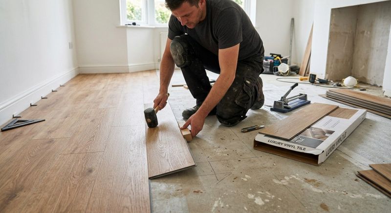 Lvt Flooring Installation in West Liberty, OH