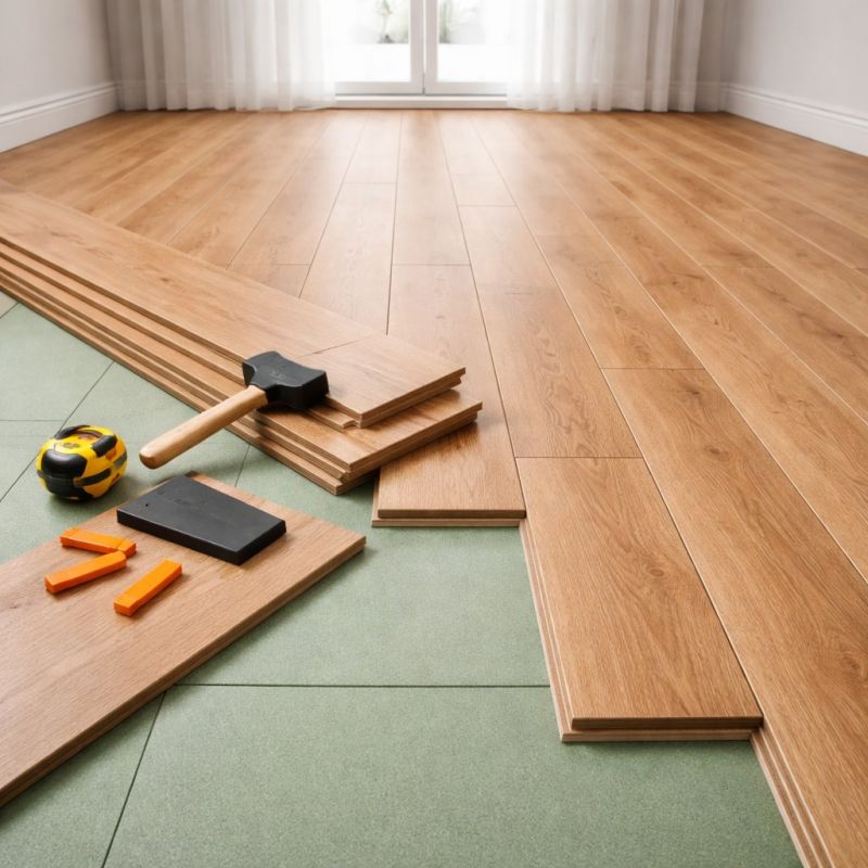Plank Laminate Installation in Springfield, OH