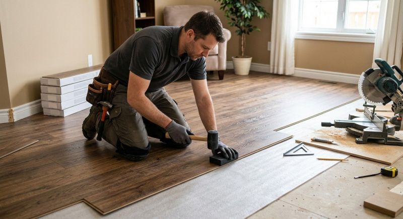 Plank Laminate Installation in Springfield, OH