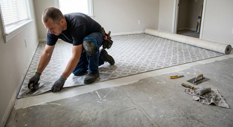 Sheet Flooring Installation in Springfield, OH