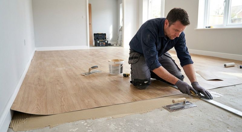 Sheet Flooring Installation in Medway, OH