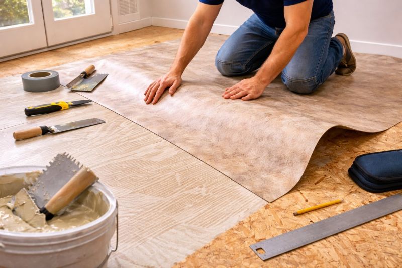 Sheet Vinyl Installation in Greene County, OH