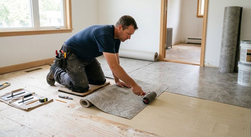 Sheet Vinyl Installation in Springfield, OH