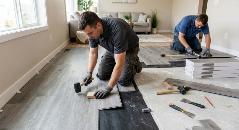 Vinyl Flooring Installation in Fairborn, OH