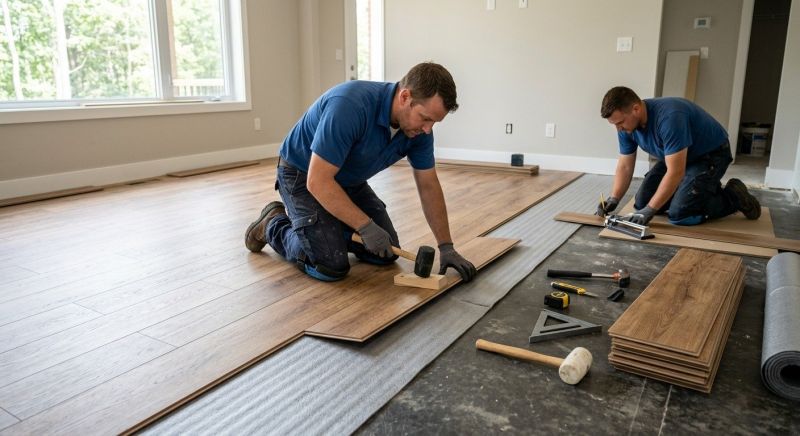 Vinyl Flooring Installation in London, OH