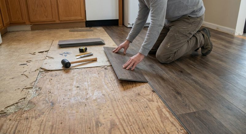 Vinyl Flooring Installation in New Carlisle, OH