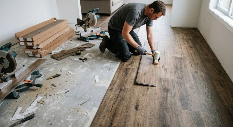 Vinyl Flooring Installation in Urbana, OH