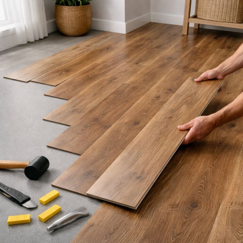 Vinyl Plank Floor Installation in Springfield, OH