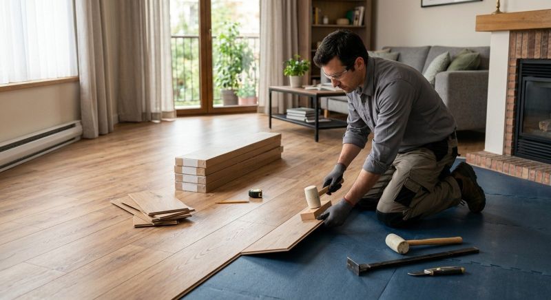 Wood Laminate Installation in Springfield, OH